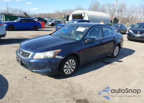 2009 Honda Accord 2.4 Lx z USA, uszkodzony, nr VIN 1HGCP263X9A024448